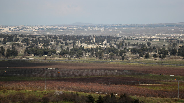 גבול ישראל סוריה, רמת הגולן (צילום: רויטרס)