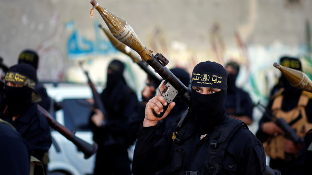 פעיל ג'יהאד אסלאמי בעזה (צילום: רויטרס)