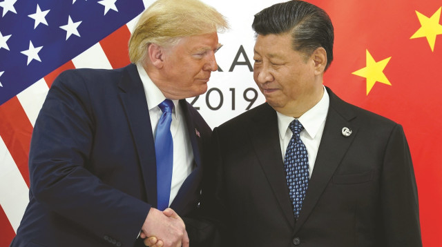 שי ג'ין פינג, דונלד טראמפ (צילום: רויטרס)