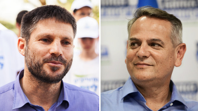 הורוביץ וסמוטריץ (צילום: הלל מאיר, פלאש 90,תומר נויברג)