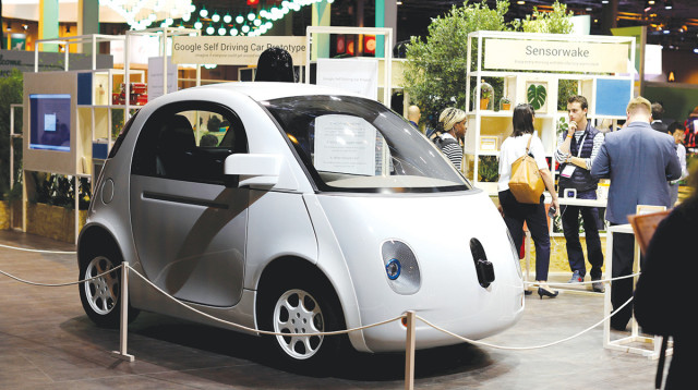 הרכב האוטונומי של גוגל, ארכיון (צילום: רויטרס)