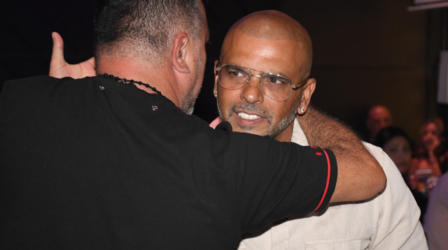 אייל גולן, בני פרץ (צילום: אביב חופי)