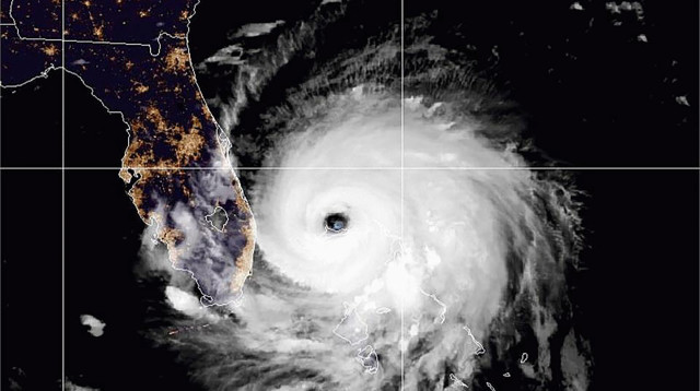 הוריקן 'דוריאן' (ארכיון) (צילום: רויטרס)