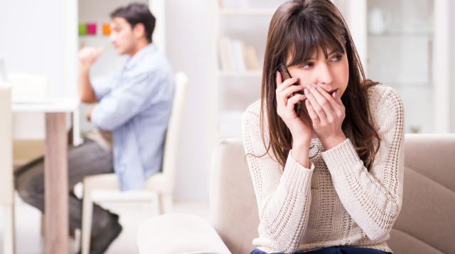 בגידה (אילוסטרציה) (צילום: אינגאימג')