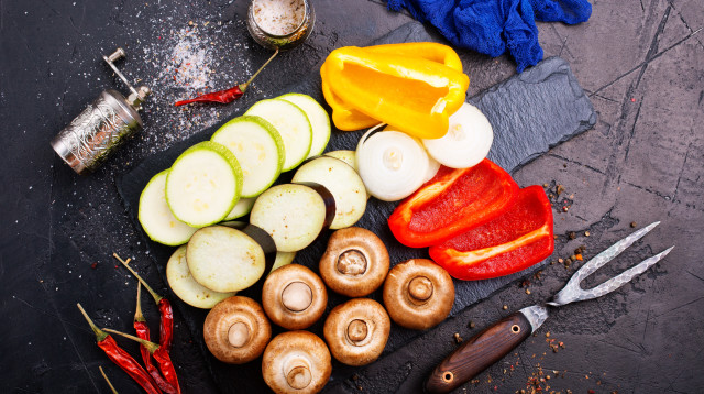 אוכל טבעוני (אילוסטרציה) (צילום: אינג אימג')