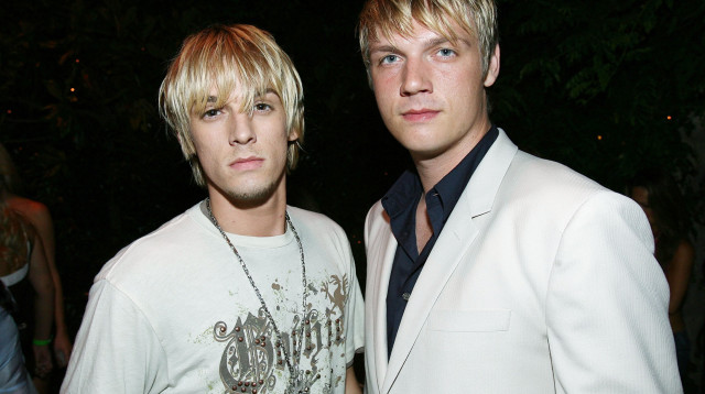 ניק קרטר, אהרון קרטר (צילום: Michael Buckner,Getty images)