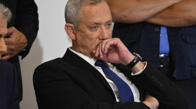 בני גנץ (צילום: אבשלום ששוני)