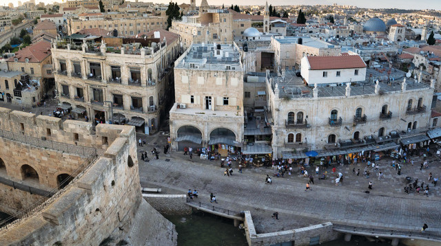 תצפית מגדל דוד (צילום: איתי מוניקנדם)