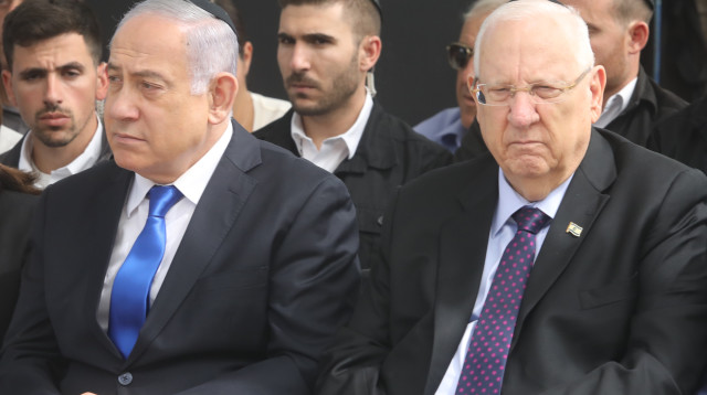 ראובן ריבלין, בנימין נתניהו (צילום: מרק ישראל סלם)