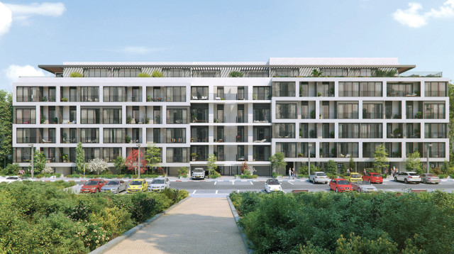 הדמיית בניין בבני משה (צילום: באדיבות חברת אקו סיטי יזמות וביצוע פרויקטים)