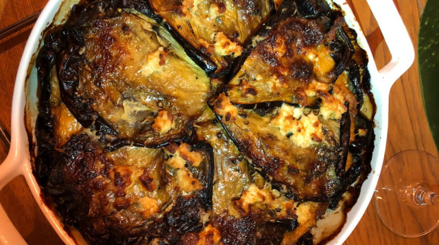 לזניה צימחונית (צילום: אופיר סיביליה)