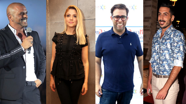 קובי מרימי, אורן חזן, שירי מימון, אייל גולן (צילום: מתן צור,אור גפן,אלוני מור)