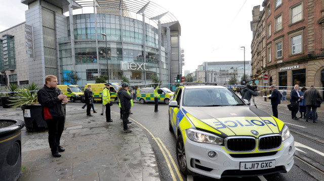 חשד לפיגוע במנצ'סטר (צילום: רויטרס)