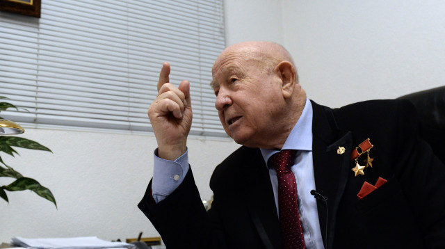 אלכסיי ליאונוב (צילום: VASILY MAXIMOV/AFP/Getty Images)