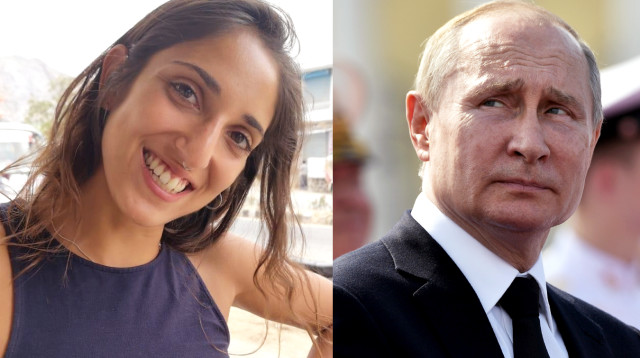 ולדימיר פוטין, נעמה יששכר (צילום: רויטרס,באדיבות המשפחה)