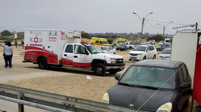 חוף זיקים (צילום: תיעוד מבצעי מד"א)