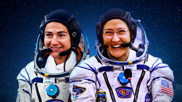 כריסטינה קוך, ג'סיקה מאיר (צילום: רויטרס)