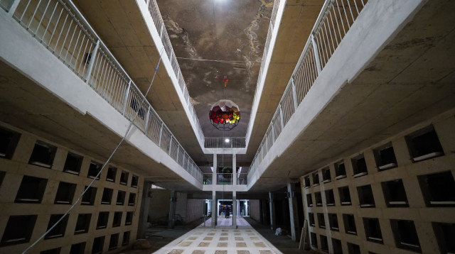 מתחם הקבורה "מנהרות עולם" (צילום: חברה קדישא "קהילת ירושלים")