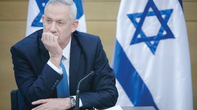 בני גנץ (צילום: הדס פרוש, פלאש 90)