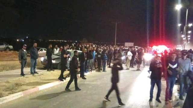 אירוע ירי בתל שבע (צילום: תיעוד מבצעי מד"א)