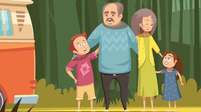 משפחה בטיול (צילום: אינג אימג')