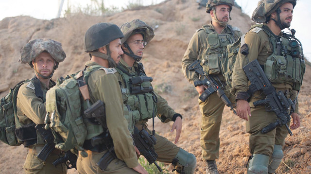 מפקד גדוד 13 של גולני, סא"ל מרציאנו (צילום: דובר צה"ל)