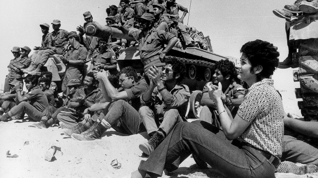 יפה ירקוני, מלחמת ההתשה (צילום: אבי שמחוני, במחנה)