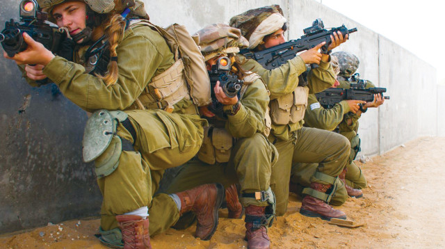 לוחמות צה"ל, אילוסטרציה (צילום: באדיבות אתר צה"ל)