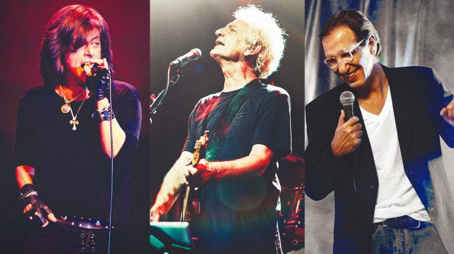 יגאל בשן, שלום חנוך, ג’ו לין טרנר (צילום: איתן טל,יח"צ)