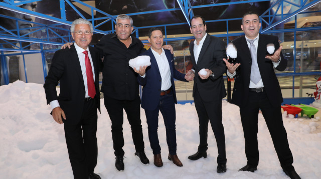 אבי אדרי, איל אדרי, רוביק דנילוביץ', יגאל דמרי ומשה אדרי  (צילום: רפי דלויה)