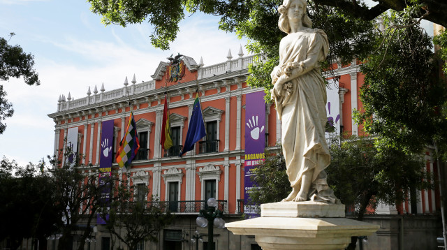 המשכן הנשיאותי בבוליביה, ארכיון (צילום: רויטרס)