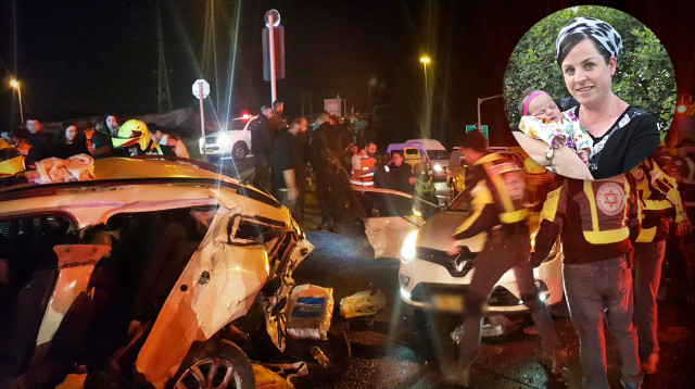 ציפי רימל ובתה נועם רחל (צילום: באדיבות המשפחה,תיעוד מבצעי מד"א)