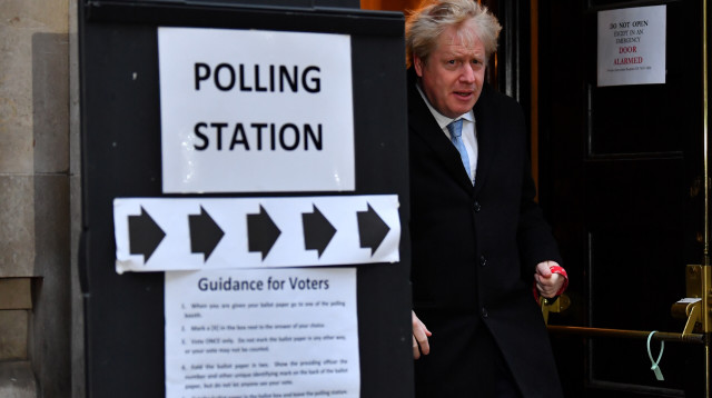 בוריס ג'ונסון (צילום: REUTERS/Dylan Martinez)
