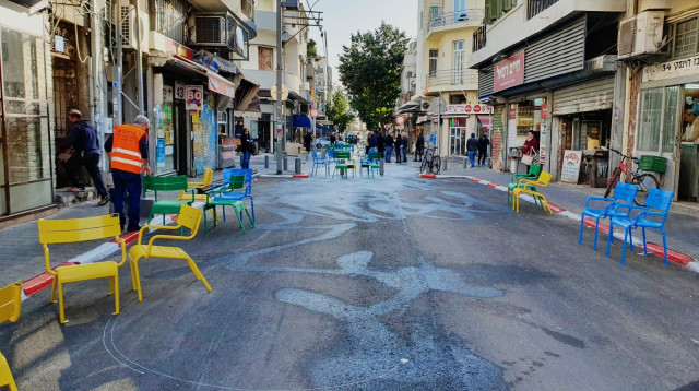 מדרחוב לוינסקי (צילום: דוברות עיריית תל אביב יפו)