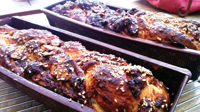 גלילת שמרים קראנץ' שוקולד (צילום: פסקל פרץ-רובין)