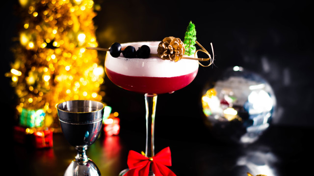 קוקטייל לחג המולד (צילום: קרינה גנץ)