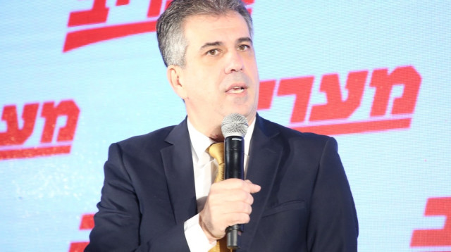 אלי כהן בכנס מעריב (צילום: אלוני מור)