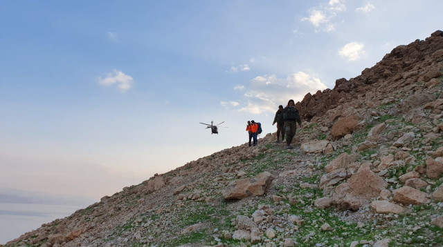 שמורת הטבע עינות צוקים במדבר יהודה (צילום: דוברות המשטרה, יחל"צ מגילות)