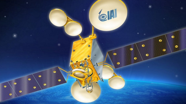 לווין התקשורת "דרור 1" (צילום: דוברות התעשייה האווירית)