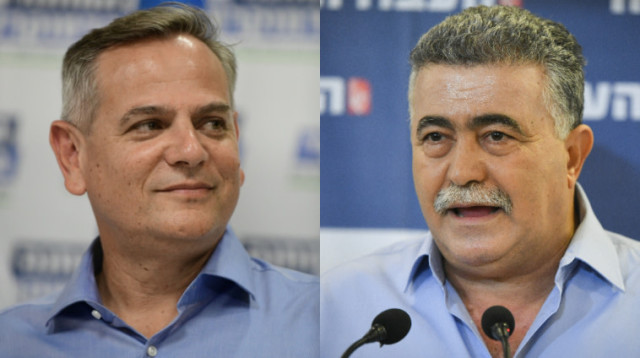 עמיר פרץ, ניצן הורוביץ (צילום: תומר נויברג, פלאש 90)