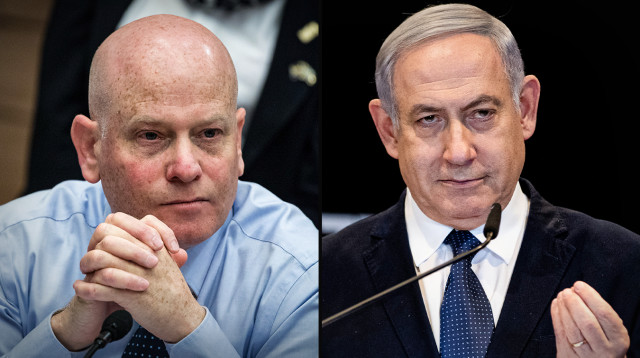 בנימין נתניהו, אייל ינון (צילום: יונתן זינדל, פלאש 90)