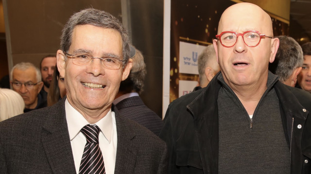 גיל אגמון, שלמה ינאי (צילום: איציק בירן)