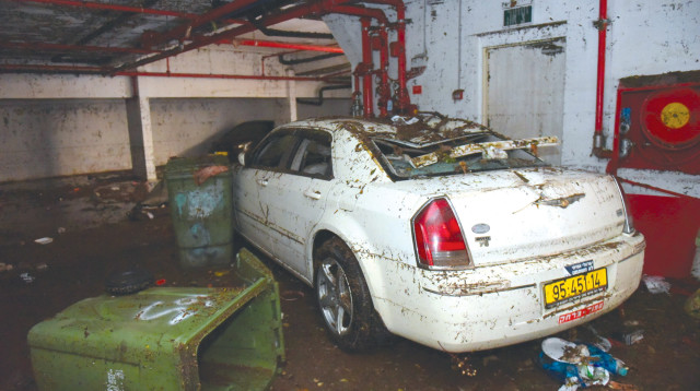 אסון המעלית (צילום: אבשלום ששוני)