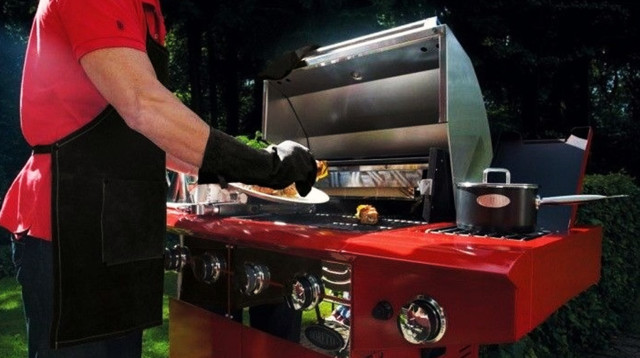 גריל גז עם כירת צד (צילום: רוקח- מוצרי להבה)