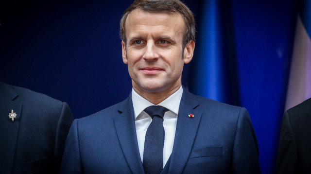 עמנואל מקרון בישראל  (צילום: מרק ישראל סלם)