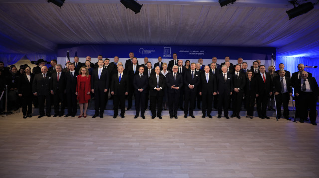 פסגת המנהיגים (צילום: אוליבייר פיטוסי, פלאש 90)