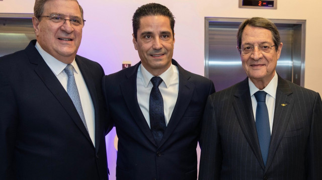 ניקוס אנסטסיאדס, יואניס ספורופולוס, אודי רקנאטי (צילום: גלעד קוולרצ'יק)