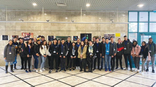 תלמידי אורט מתגייסים לשימור זכר השואה (צילום: אורט ישראל)