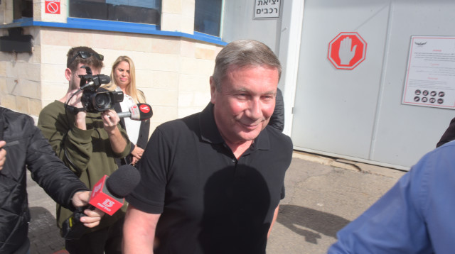 נוחי דנקנר משתחרר מהמאסר (צילום: אבשלום ששוני)