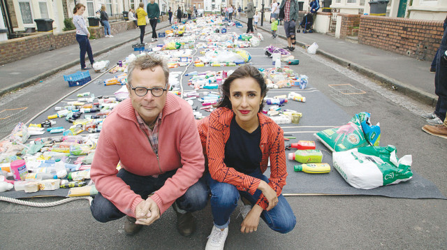 המלחמה על הפלסטיק (צילום: סלקום tv)